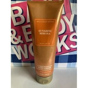 Bath & Body  works Sunshine Mimosa  Ultimate Hydration Body Cream 8 fl. oz